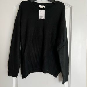 H&M Cozy Sweater - Color Black Size M